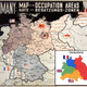 Germany, divided after the war. Berlin, the German capital, lies deep in the Soviet-controlled eastern part of the country. (Author unknown)